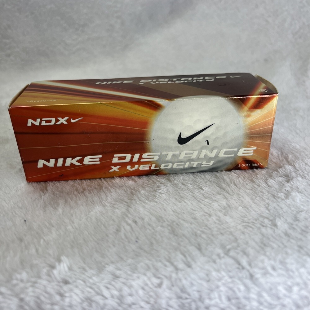 NDX NIKE DISTANCE X VELOCITY GOLF BALLS 3 EACH